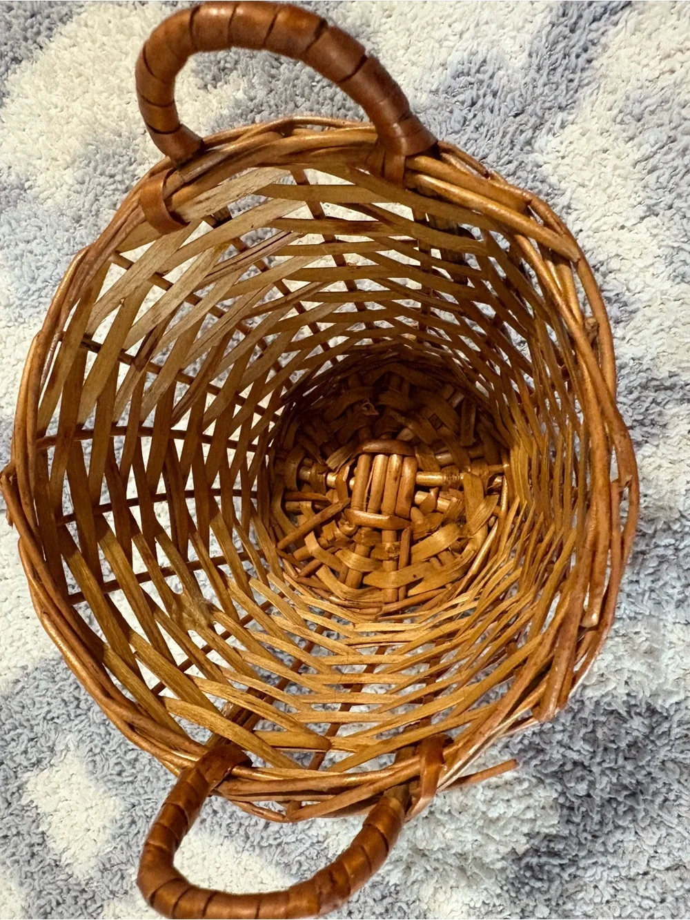Vintage Mini Wicker Basket